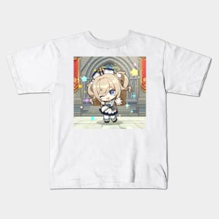 Barbara Chibi - Genshin Impact Kids T-Shirt